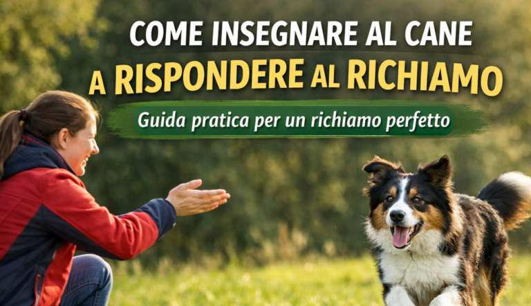 Come insegnare al cane a rispondere al richiamo: guida completa per un richiamo perfetto