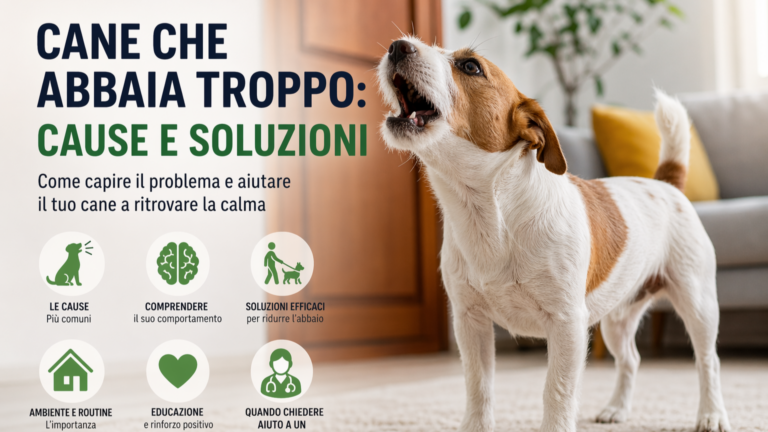 Cane che abbaia troppo: cause e soluzioni efficaci per ritrovare la tranquillità